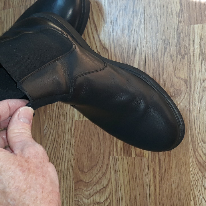 Hudson London Black Leather Chelsea Boots. Size 8 — image 4 of 8